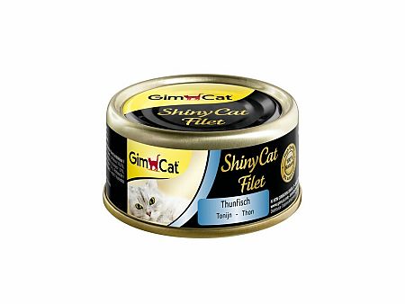 Shiny Cat Konzerva Filet Tuniak vo vlastnej šťave 70g