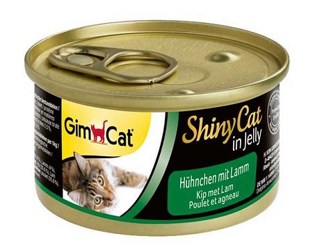 Shiny Cat Konzerva Kura s Jahňacím 70g