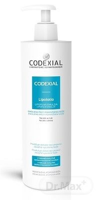 Spiridea Codexial Lipolotio hydratačná emulzia pre atopickú pokožku detí a dospelých s regeneračným účinkom 400 ml