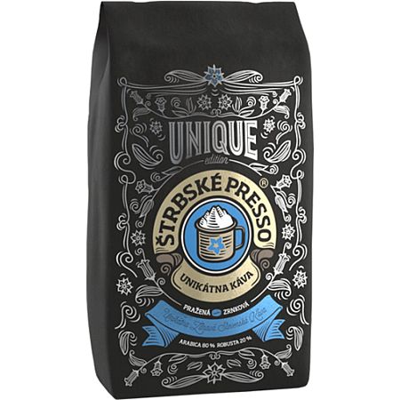 Štrbské Presso Blue Unique 250g Ml.Káva