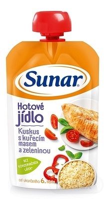 Sunárek kuskus s kuřecím masem a zeleninou 120 g