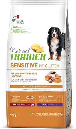 Trainer Natural Sensitive No gluten Maturity M/M losos 12 kg