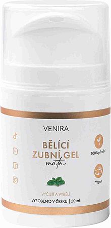 Venira Bieliaci zubný gél mäta 50 ml