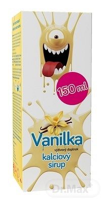 Vulm Kalciový sirup Vanilka 150 ml