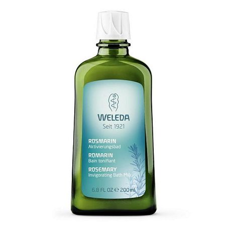 Weleda Rozmarínové povzbudzujúce kúpeľové mlieko 200 ml