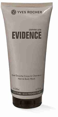 Yves Rocher Sprchovací gél Comme une Evidence EVIDENCE HOMME